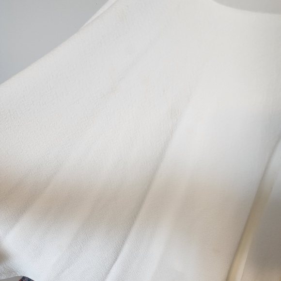 Ezra White Dress Size Medium - Picture 7 of 10